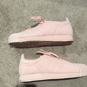Adidas Women's Soft Pink Sneakers